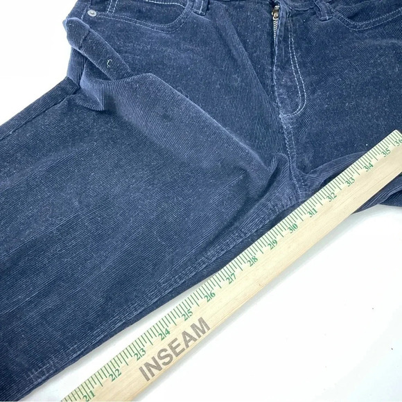 Eddie Bauer corduroy pants 4 dark navy blue 2162 - Picture 4 of 10